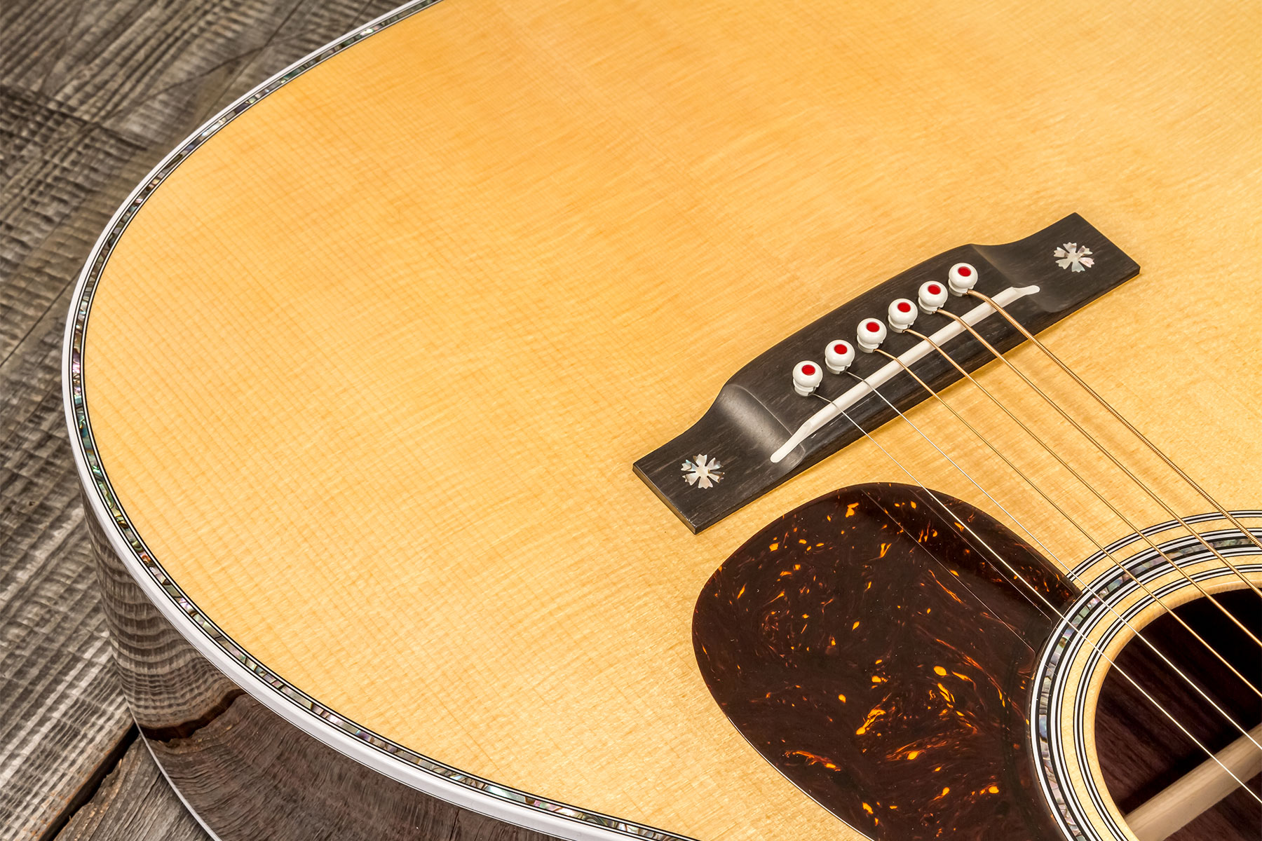 Martin Custom Shop Cs-om-c23036409 Orchestra Epicea Palissandre Eb #2814867 - Natural Aging Toner - Folk guitar - Variation 3