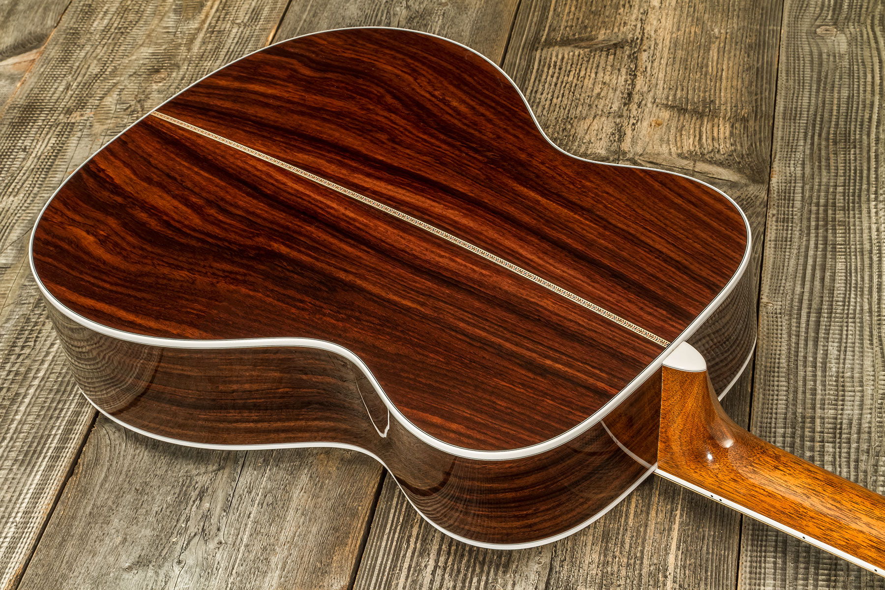 Martin Custom Shop Cs-om-c23036409 Orchestra Epicea Palissandre Eb #2814867 - Natural Aging Toner - Folk guitar - Variation 5