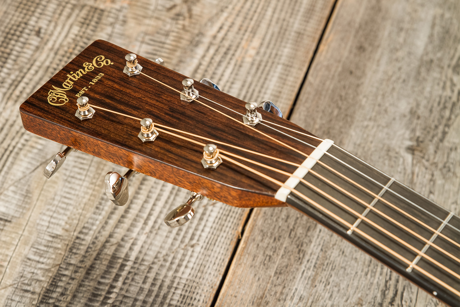 Martin Custom Shop Cs-om-c23036412 Orchestra Epicea Palissandre Eb #2816487 - Natural Aging Toner - Folk guitar - Variation 6