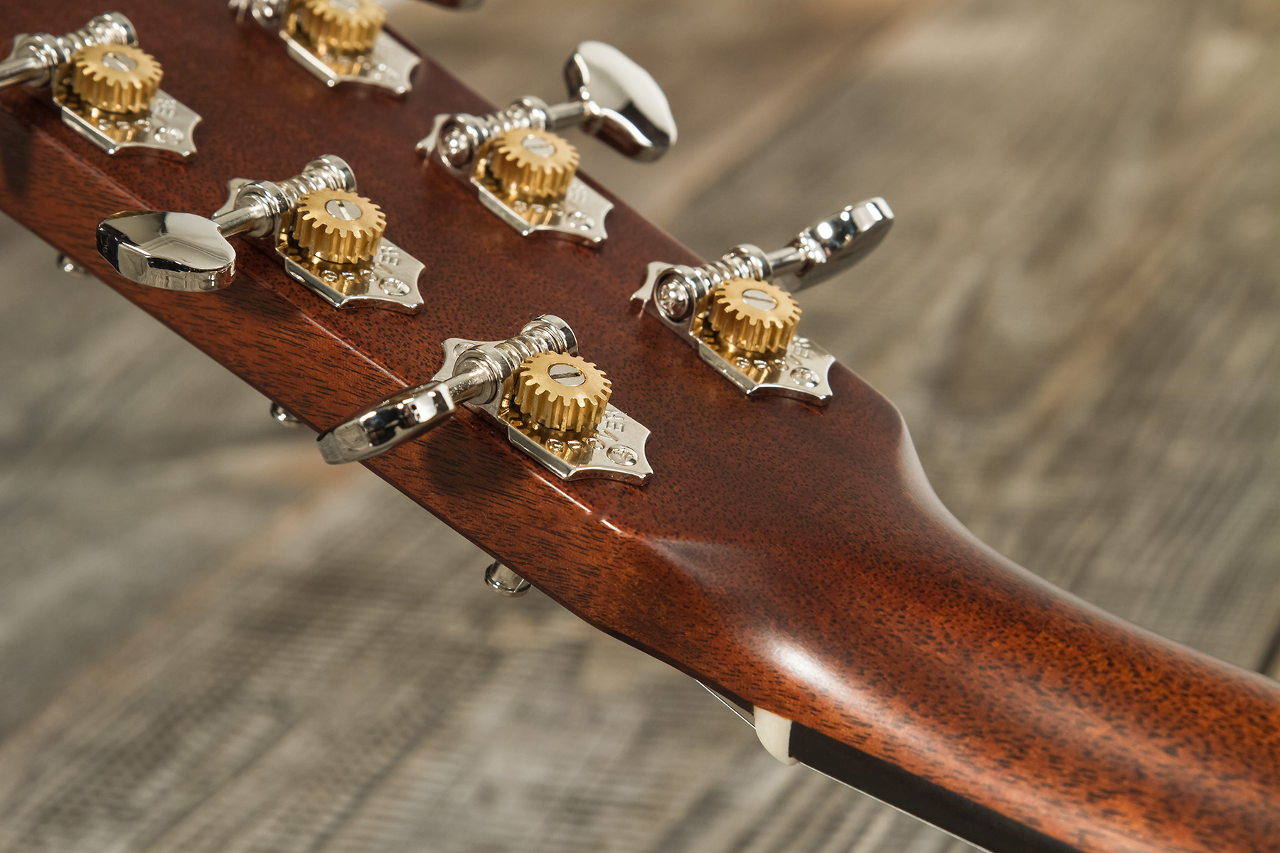 Martin Custom Shop D-18 C21-101909 Dreadnought Epicea Acajou Eb - Natural Clear - Acoustic guitar & electro - Variation 9