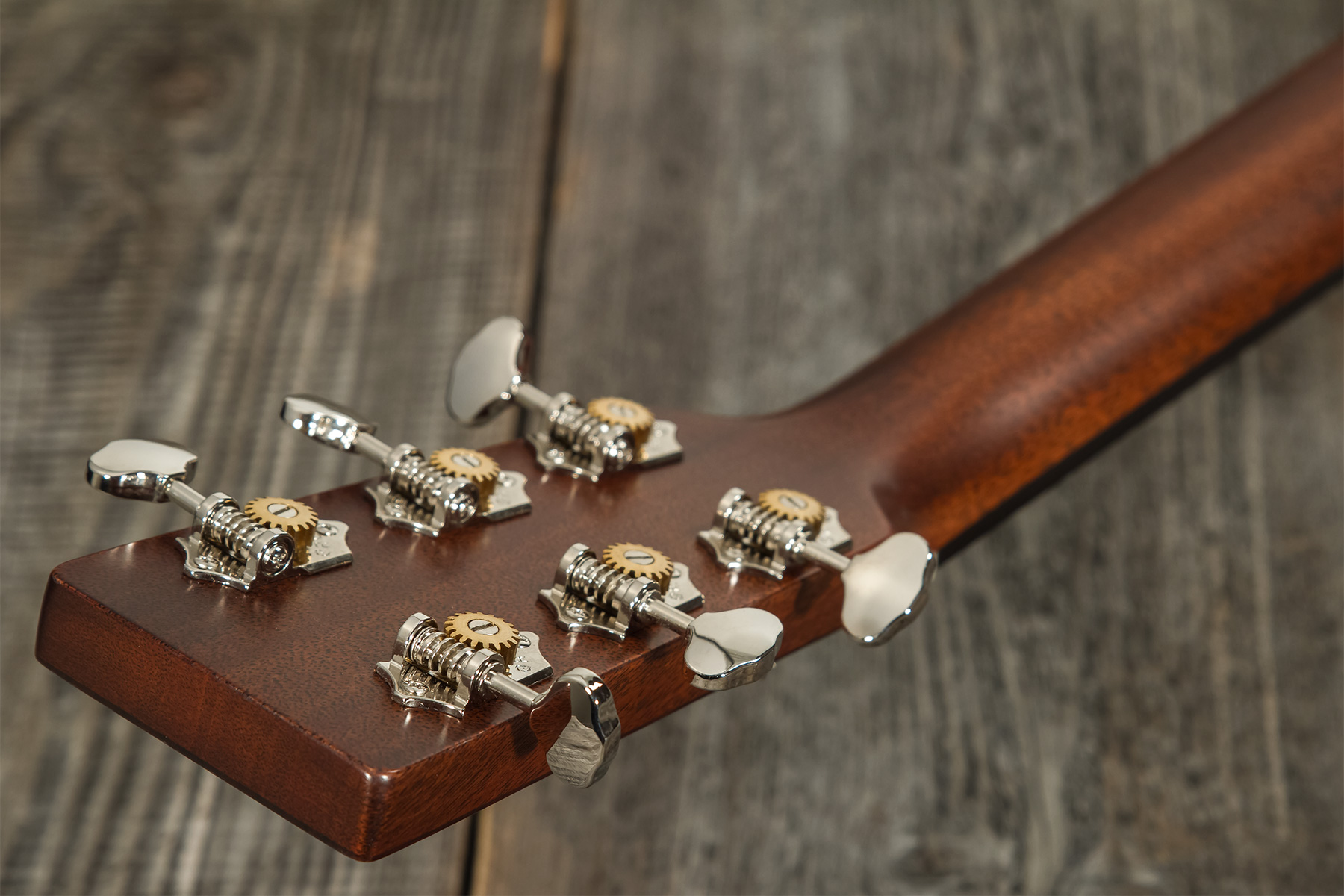 Martin Custom Shop D-18 C21-101909 Dreadnought Epicea Acajou Eb - Natural Clear - Acoustic guitar & electro - Variation 8