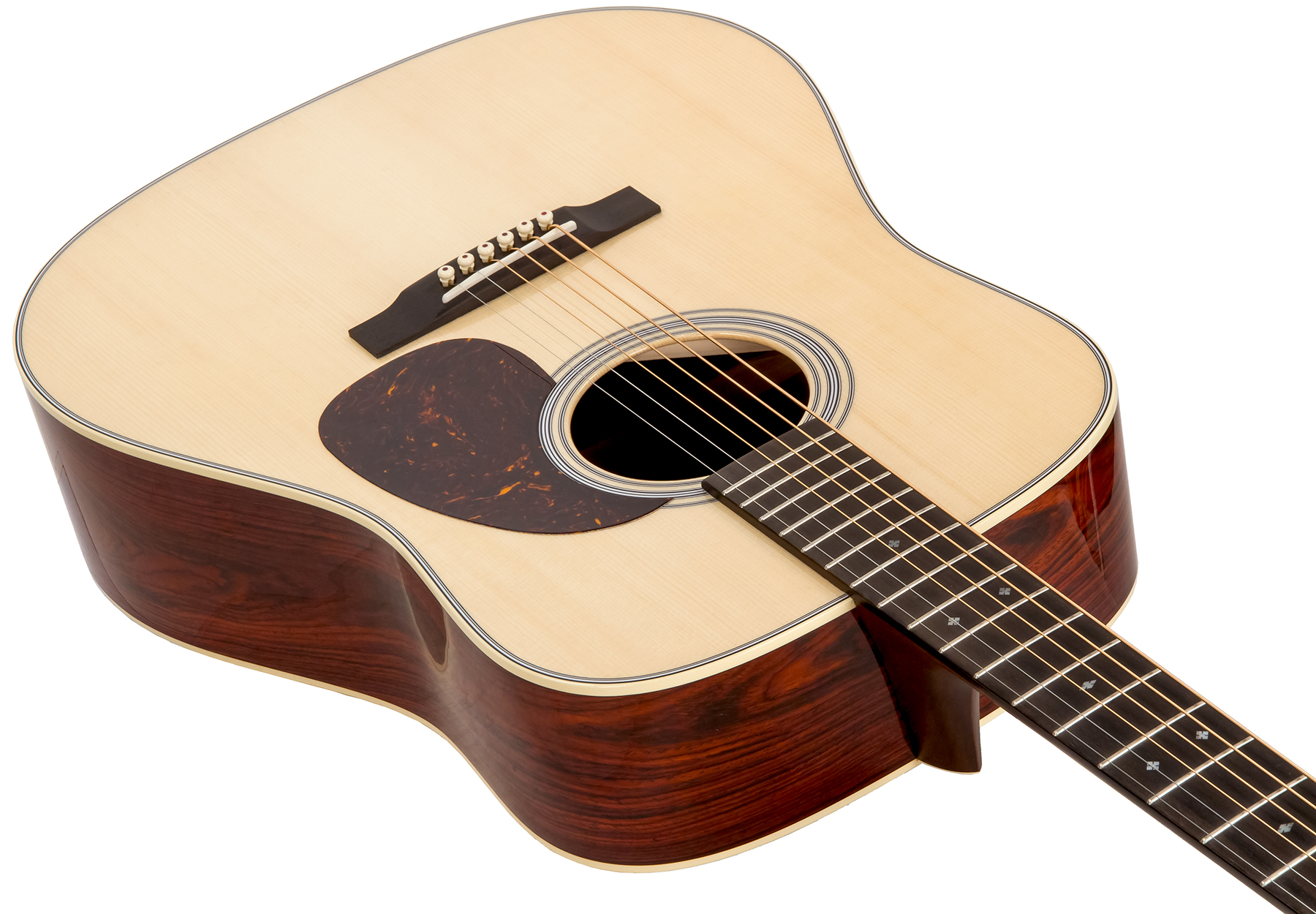 Martin Custom Shop Dreadnought Epicea Adirondack Cocobolo #2375250 - Natural - Acoustic guitar & electro - Variation 2