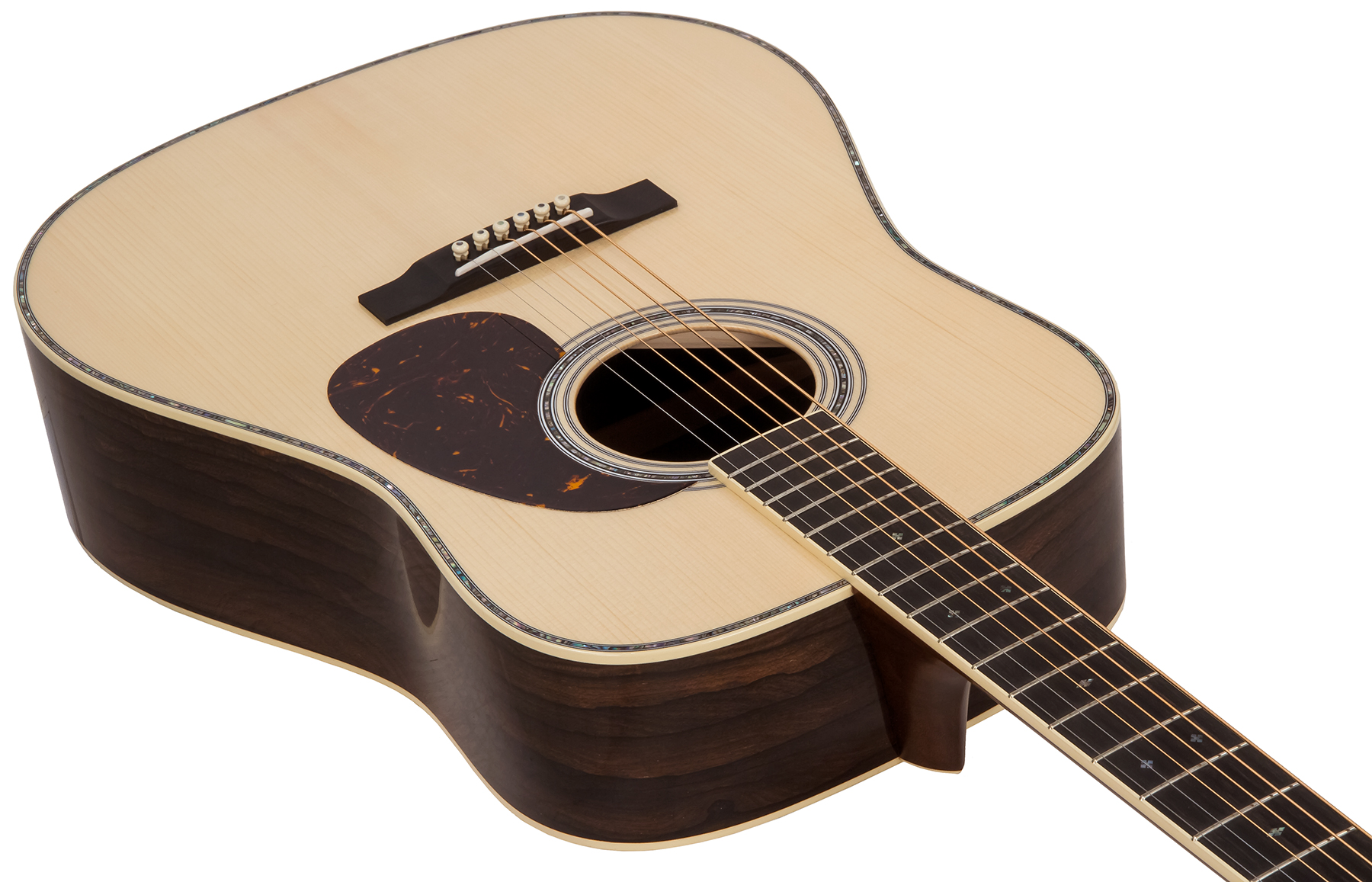 Martin Custom Shop Dreadnought Epicea Adirondack Ziricote Eb #2375257 - Natural - Acoustic guitar & electro - Variation 2