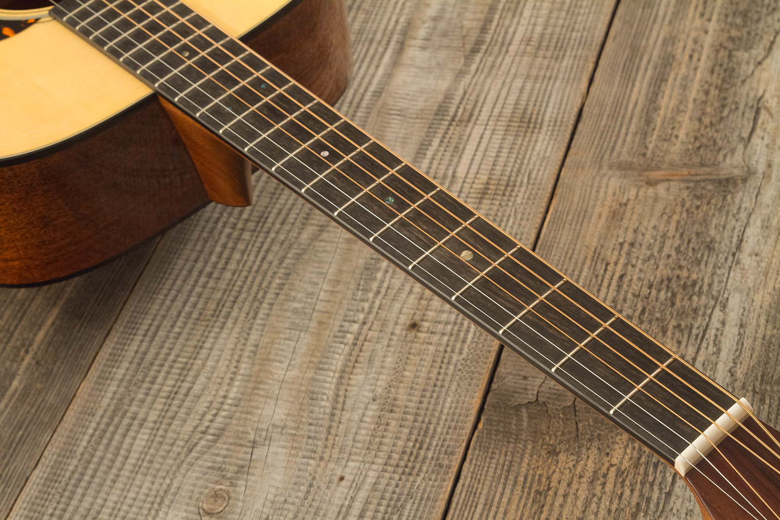 Martin Custom Shop Dreadnought Epicea Sitka / Acajou #2964131 - Natural Aging Toner - Folk guitar - Variation 5
