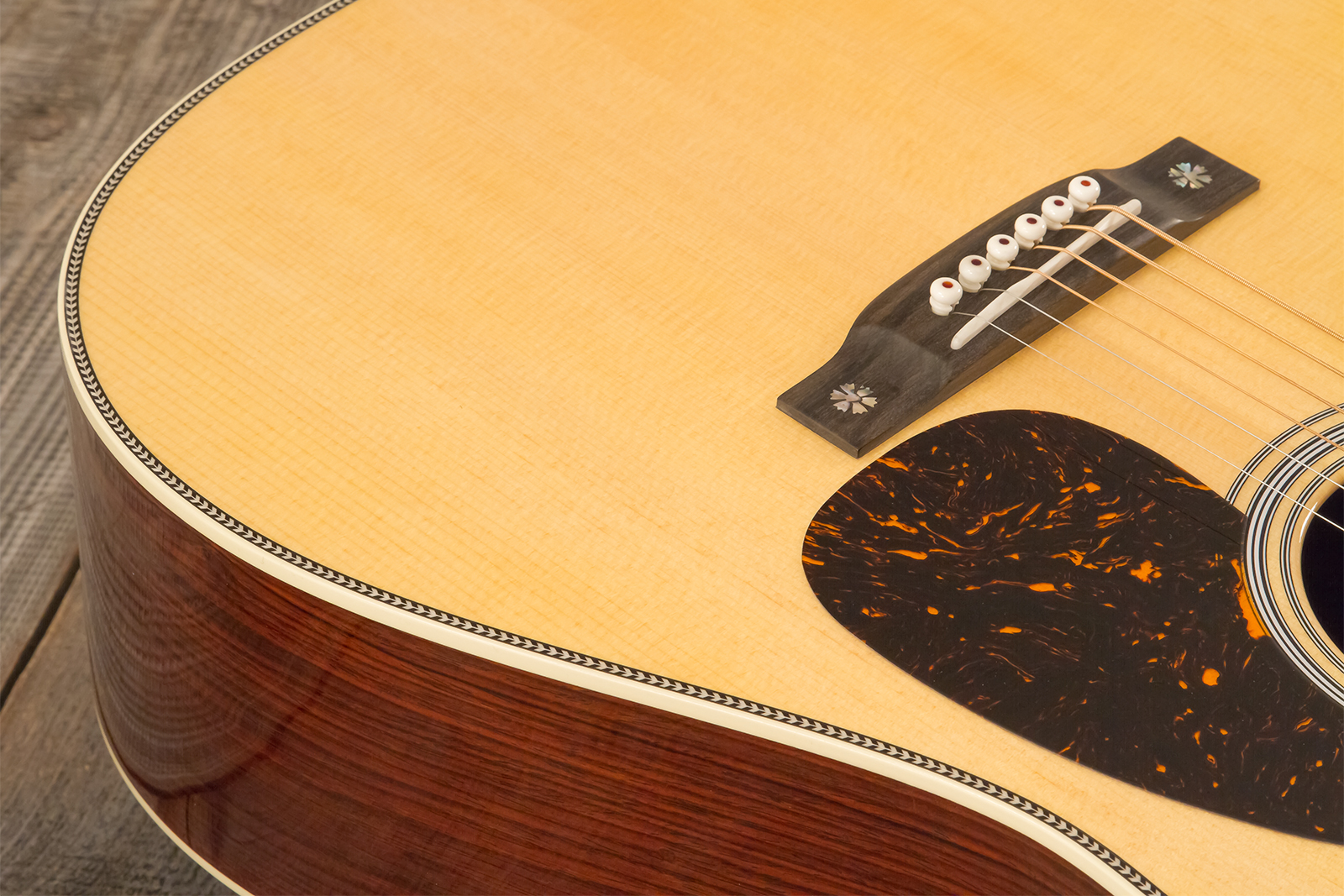 Martin Custom Shop Dreadnought Sitka / Guatemala Rw #2964132 - Natural - Folk guitar - Variation 3