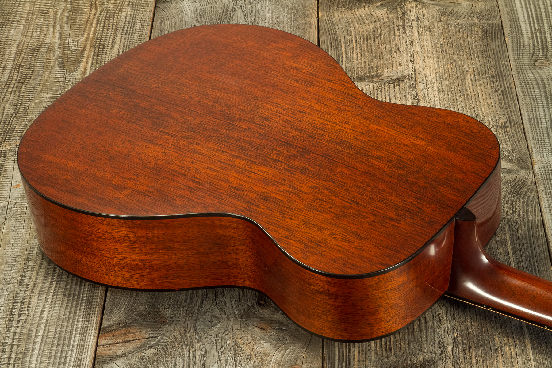 Martin Custom Shop Expert 000-18 1937 Epicea Acajou Eb #2815787 - Natural Vintage Toner Stage 1 Aging - Folk guitar - Variation 5