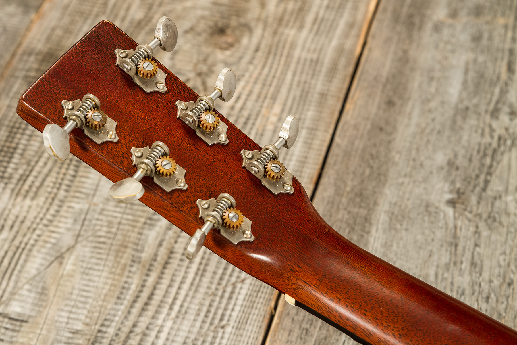 Martin Custom Shop Expert 000-18 1937 Epicea Acajou Eb #2815787 - Natural Vintage Toner Stage 1 Aging - Folk guitar - Variation 8