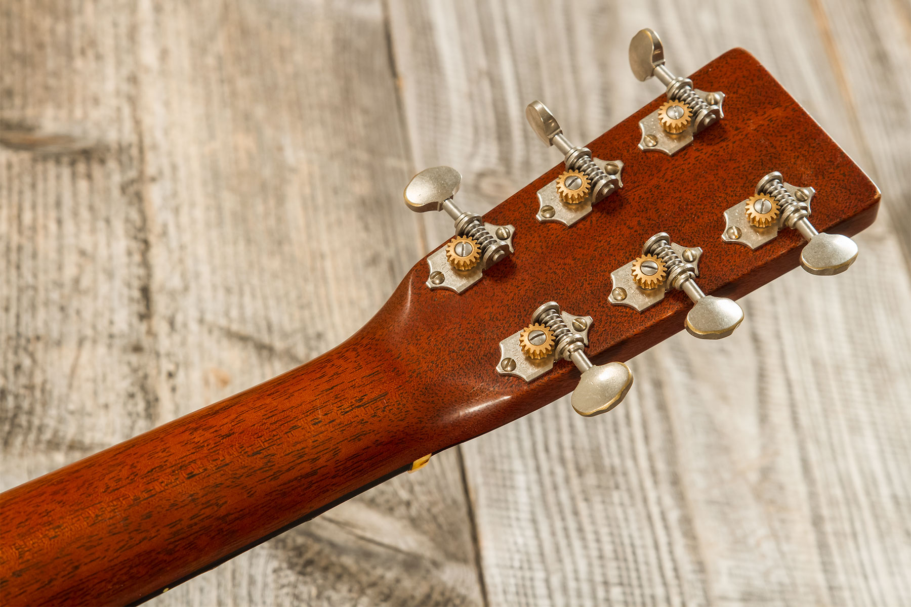 Martin Custom Shop Expert D-18 1937 Dreadnought Epicea Acajou Eb #2841322 - Natural Vintage Stage 1 Aging - Folk guitar - Variation 8