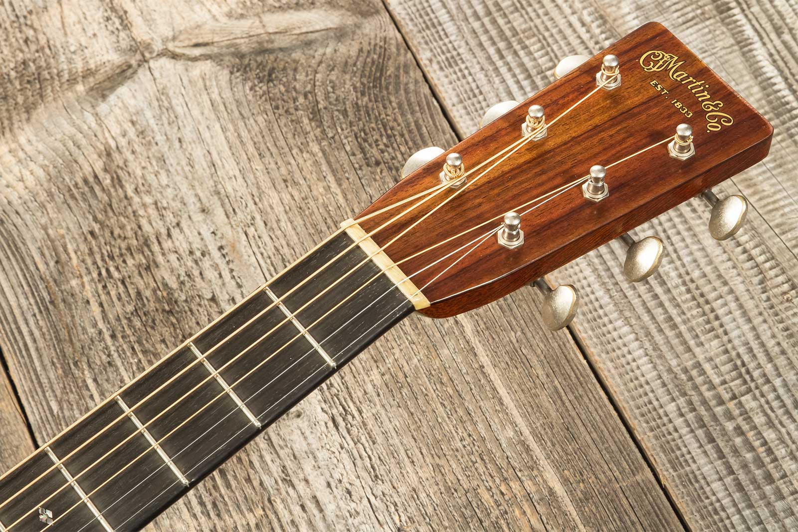 Martin Custom Shop Expert D-28 1937 Epicea Palissandre Eb #2810388 - Natural Stage 1 Lightly Aged - Folk guitar - Variation 7