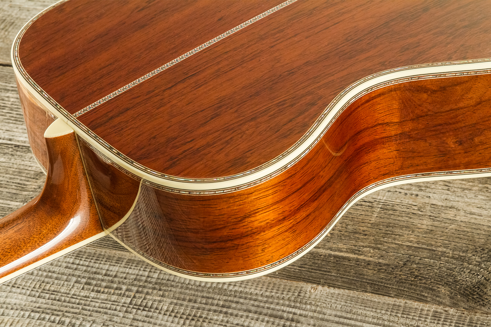 Martin Custom Shop Joe Bonamassa 00045 Ltd Signature 000 Shsc Epicea Palissandre Eb #2917432 - Natural Vintage - Folk guitar - Variation 9