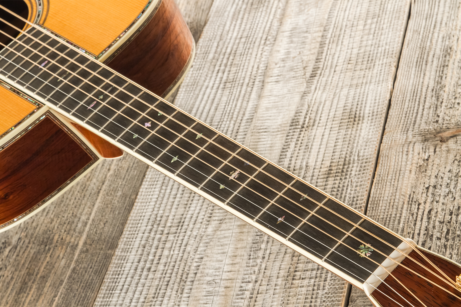 Martin Custom Shop Joe Bonamassa 00045 Ltd Signature 000 Shsc Epicea Palissandre Eb #2917432 - Natural Vintage - Folk guitar - Variation 6