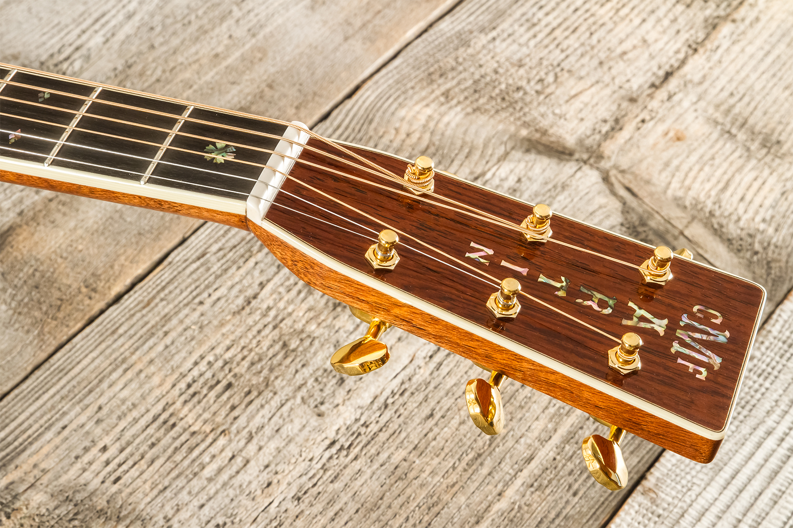 Martin Custom Shop Joe Bonamassa 00045 Ltd Signature 000 Shsc Epicea Palissandre Eb #2917432 - Natural Vintage - Folk guitar - Variation 7