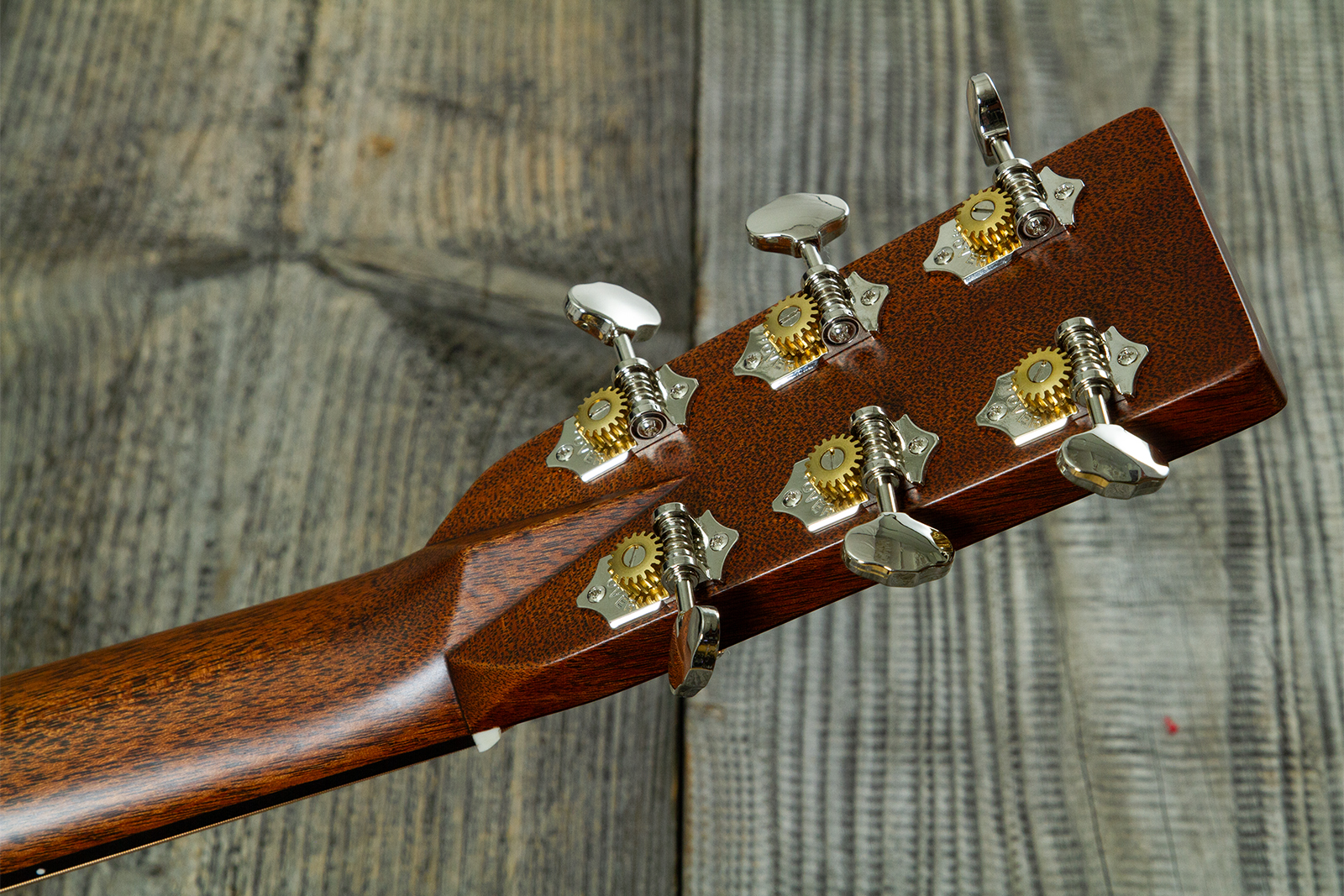 Martin Custom Shop Om Epicea Adirondack / Acajou Eb #2964118 - Natural Aging Toner - Folk guitar - Variation 10