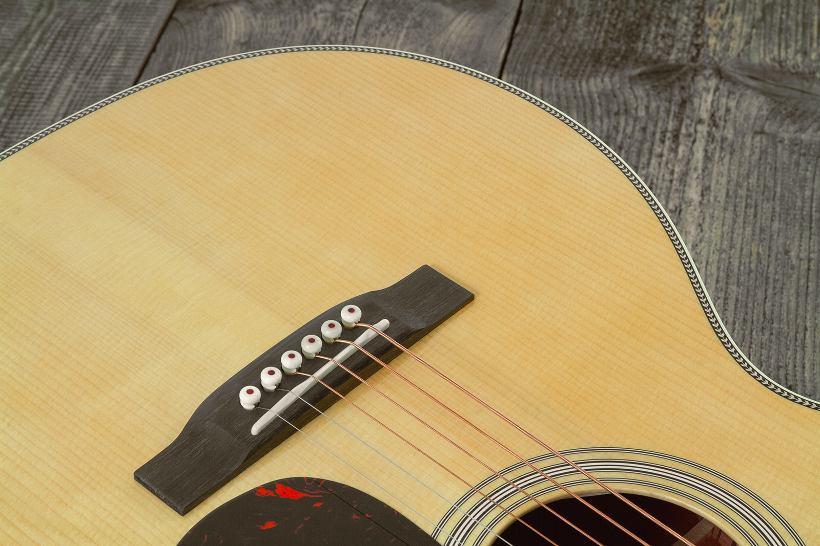 Martin Custom Shop Om Epicea Adirondack / Acajou Eb #2964118 - Natural Aging Toner - Folk guitar - Variation 3