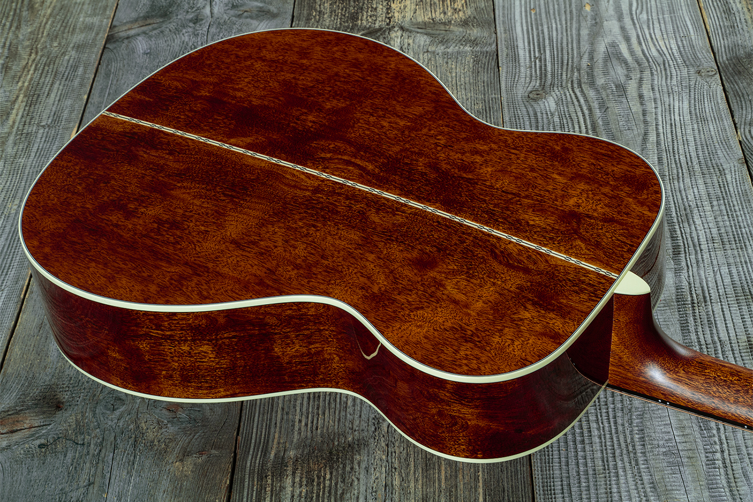 Martin Custom Shop Om Epicea Adirondack / Acajou Eb #2964118 - Natural Aging Toner - Folk guitar - Variation 7