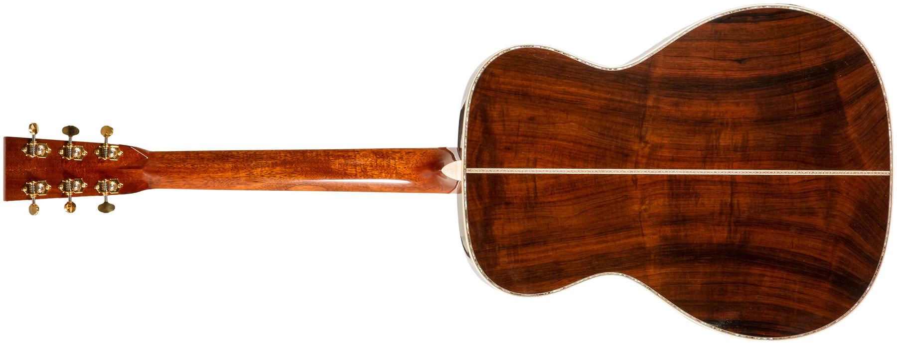 Martin Custom Shop Om45 Epicea Adirondack Palissandre Rio Eb #2814835 - Natural - Folk guitar - Variation 1