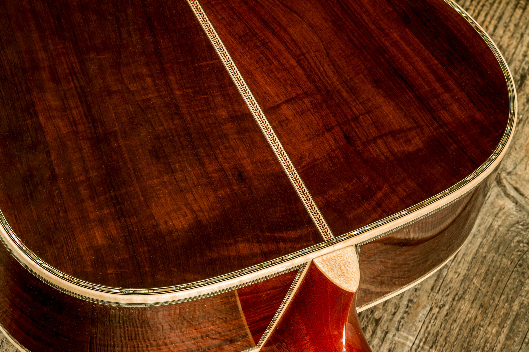 Martin Custom Shop Om45 Epicea Adirondack Palissandre Rio Eb #2814835 - Natural - Folk guitar - Variation 8