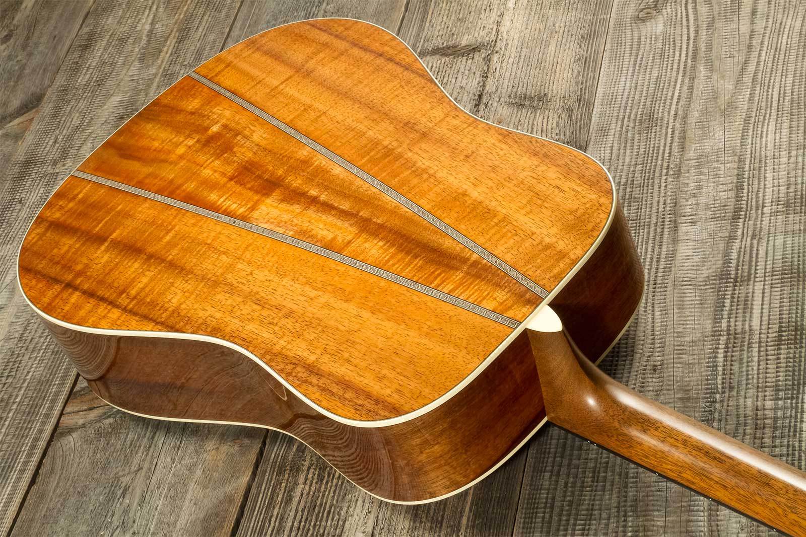 Martin Custom Shop Super D Dreadnought Epicea Sitka Vts Koa Eb #2720448 - Natural - Folk guitar - Variation 5