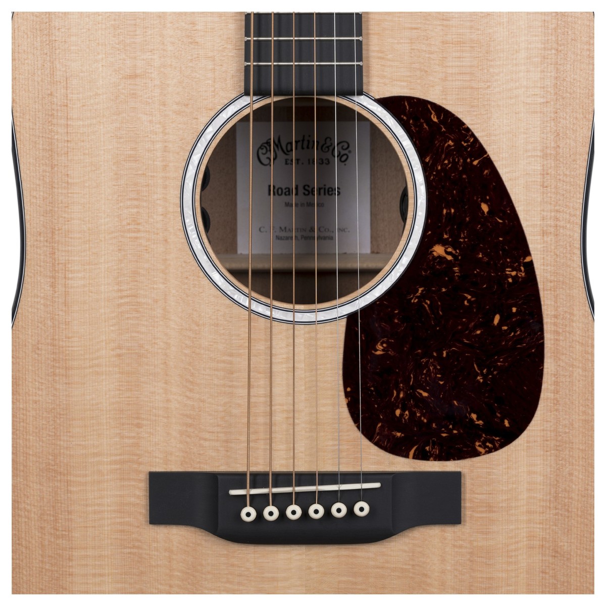 Martin D-12e Road Dreadnought Epicea Sapele Ric +housse - Natural - Electro acoustic guitar - Variation 3