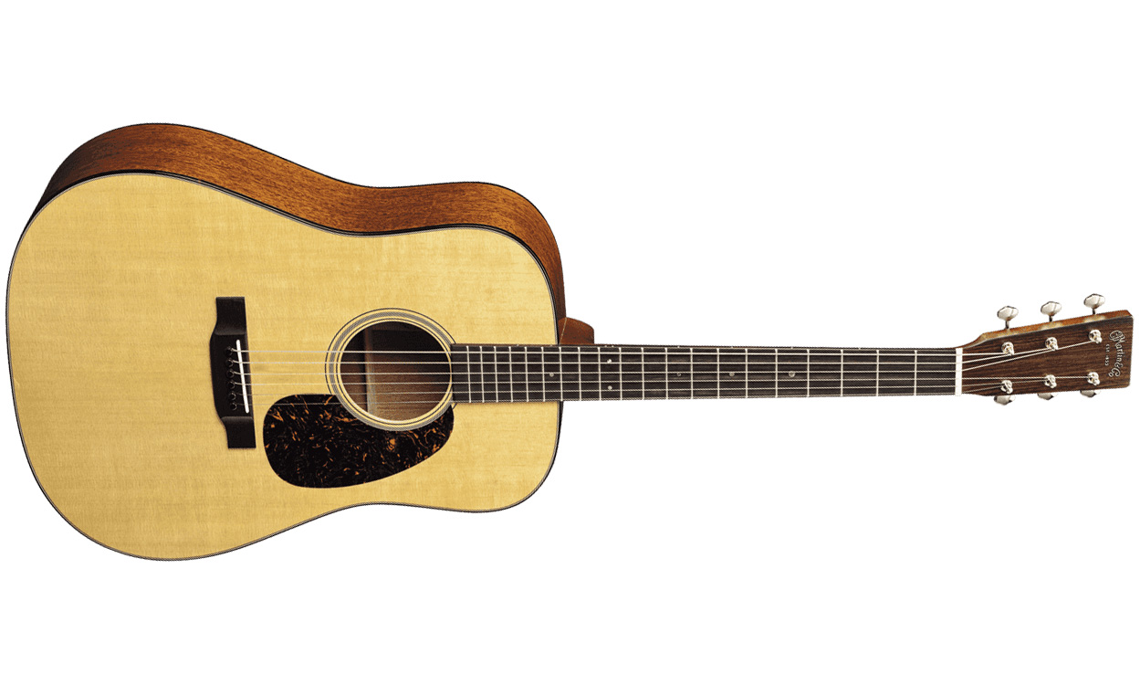 Martin D-18 Standard Dreadnought Epicea Acajou - Natural - Folk guitar - Variation 4