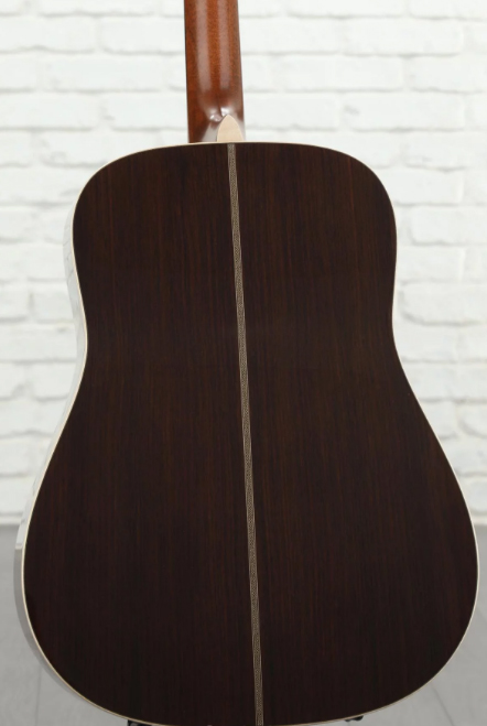 Martin D-28 Lh Modern Deluxe Dreadnought Gaucher Epicea Palissandre Eb - Natural - Acoustic guitar & electro - Variation 3