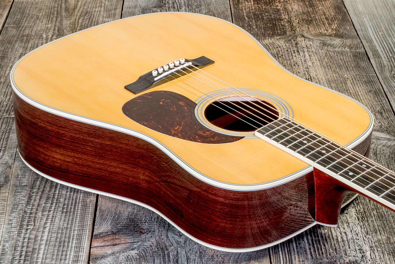 Martin D-35 Standard Re-imagined Dreadnought Epicea Palissandre Eb - Natural Aging Toner - Acoustic guitar & electro - Variation 2