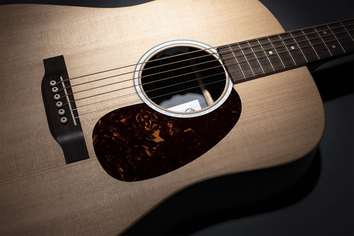 Martin D-x2e Koa Dreadnought Epicea Koa Hpl - Natural Satin - Acoustic guitar & electro - Variation 2