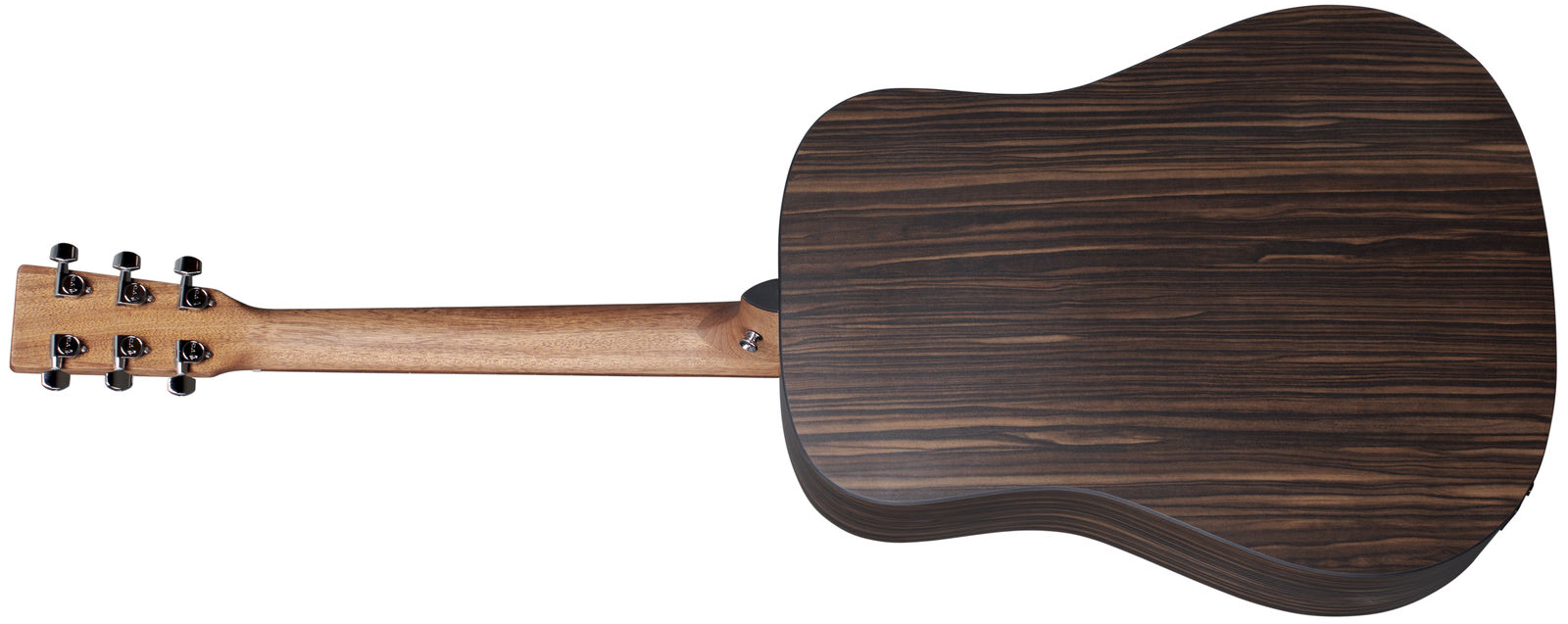 Martin D-x2e Macassar Dreadnought Epicea Ebene Hpl - Natural Satin - Electro acoustic guitar - Variation 1