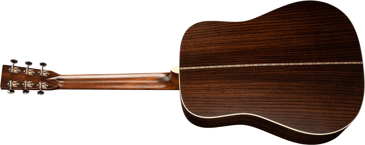 Martin D28 Standard Golden Era Epicea Palissandre Eb - Natural Satin - Folk guitar - Variation 1