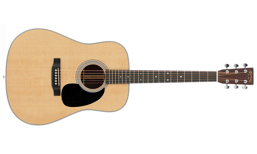 Martin D-28 Standard Dreadnought Epicea Palissandre Eb - Natural Gloss - Acoustic guitar & electro - Variation 1