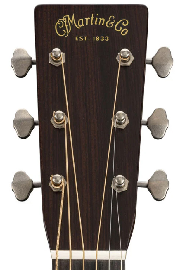 Martin D28 Street Legend Dreadnought Epicea Palissandre Eb - Natural Aged Satin - Folk guitar - Variation 3