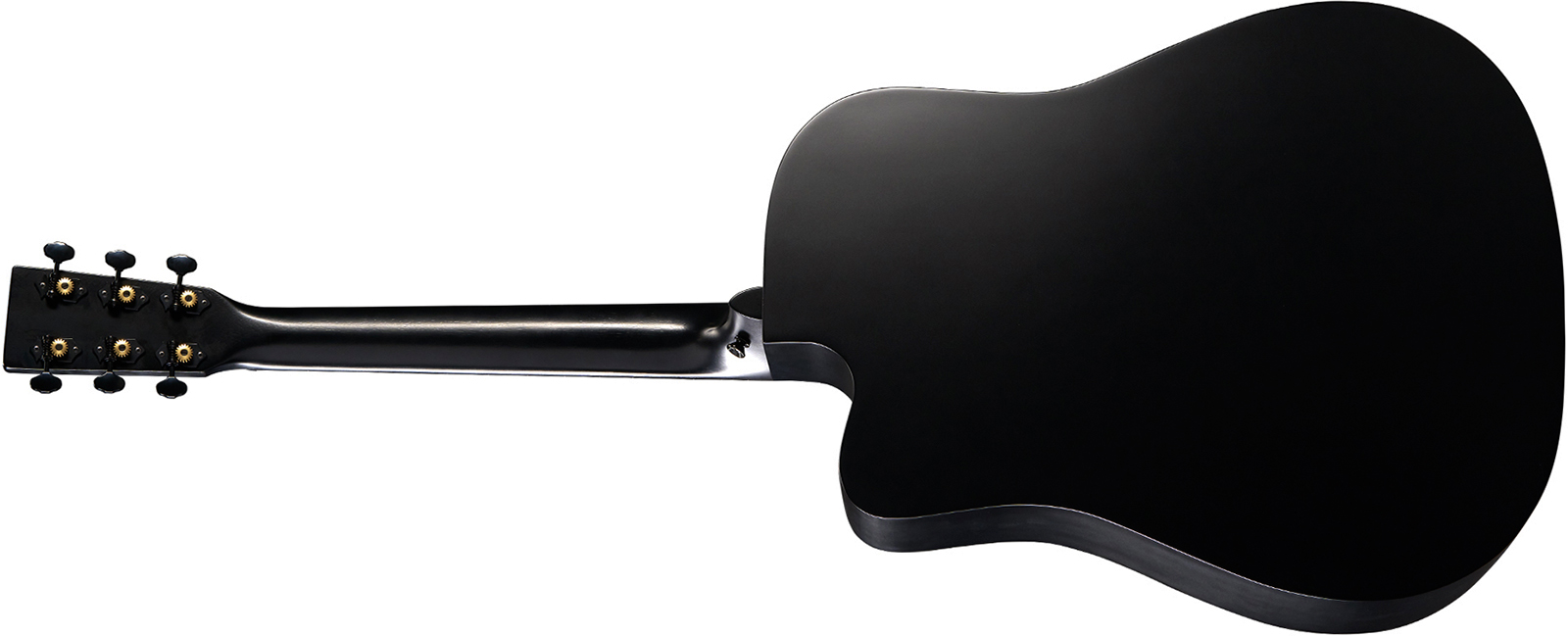 Martin Dc10e Modern Road Dreadnought Epicea Sapele Eb - Black - Folk guitar - Variation 1