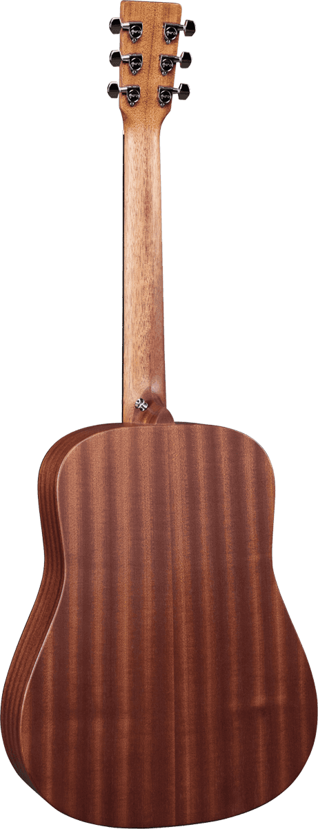 Martin Djr-10 Dreadnought Junior Epicea Sapele Ric +housse - Natural Satin - Travel acoustic guitar - Variation 1