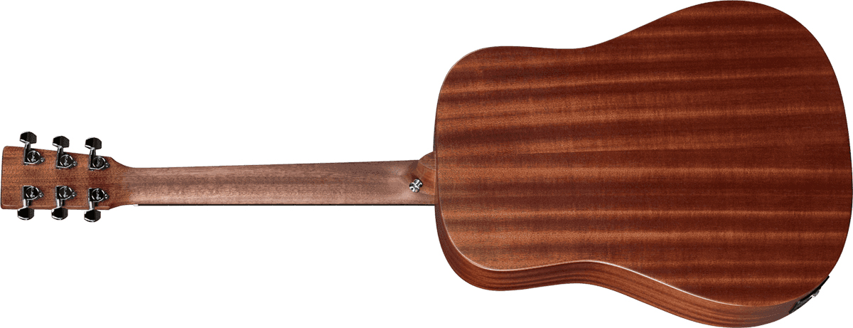 Martin Djr-10e Sapele Dreadnought Junior 3/4 Tout Sapele Ric +housse - Natural - Travel acoustic guitar - Variation 1