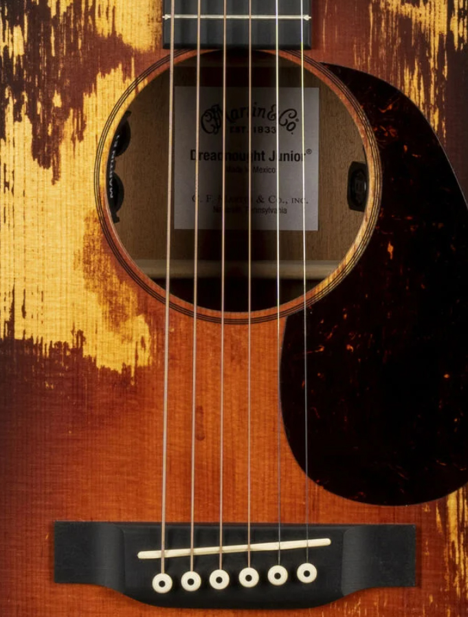 Martin Djre Junior Streetlegend Dreadnought 15/16 Epicea Sapele Ric - Burst Satin - Folk guitar - Variation 2