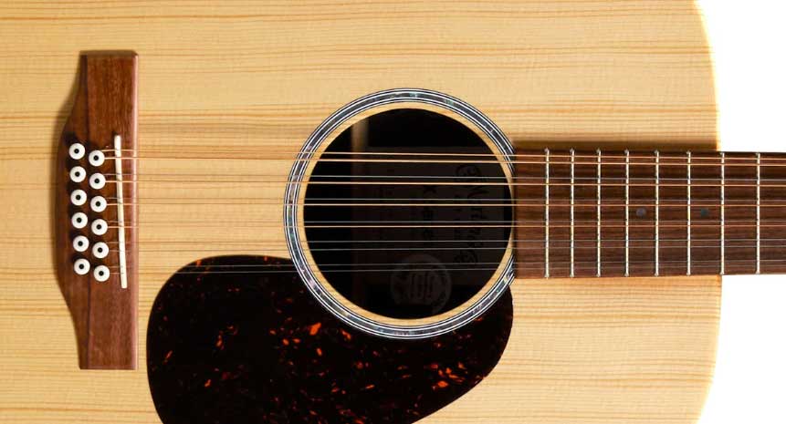 Martin Dx2e Brazilian 12-string Dreadnought 12c Epicea Hpl Palissandre Ric - Natural - Folk guitar - Variation 2