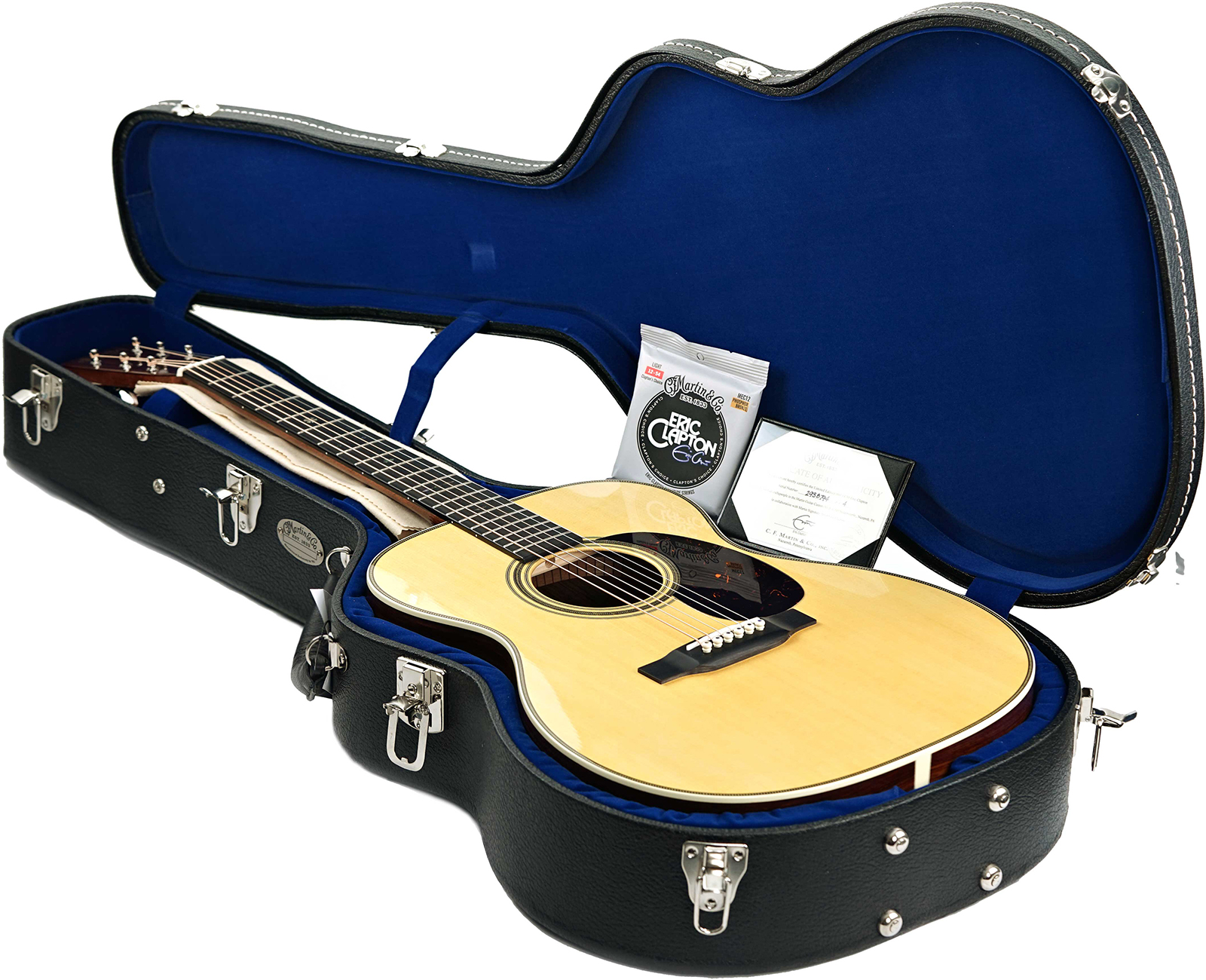 Martin Eric Clapton 000ec 30th Anniversary Epicea Palissandre Rw - Natural Antique Toner - Folk guitar - Variation 8