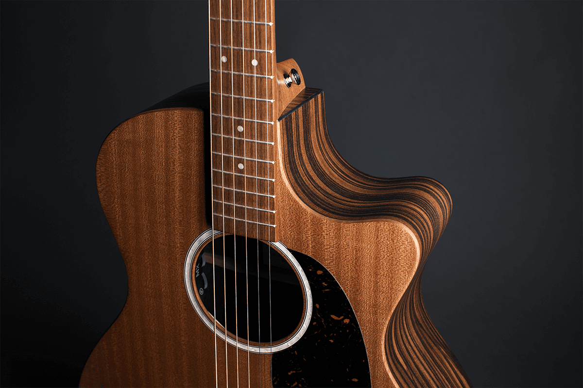 Martin Gpc-x2e Macassar Grand Performance Cw Sapele Hpl Ebene - Natural - Electro acoustic guitar - Variation 4