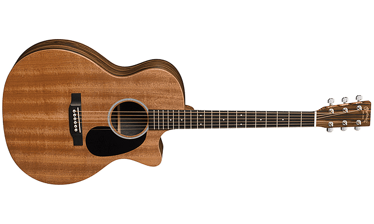 Martin Gpcx2ae Macassar Auditorium Cw Epicea Hpl Sonitone 2016 - Natural Satin - Acoustic guitar & electro - Variation 1