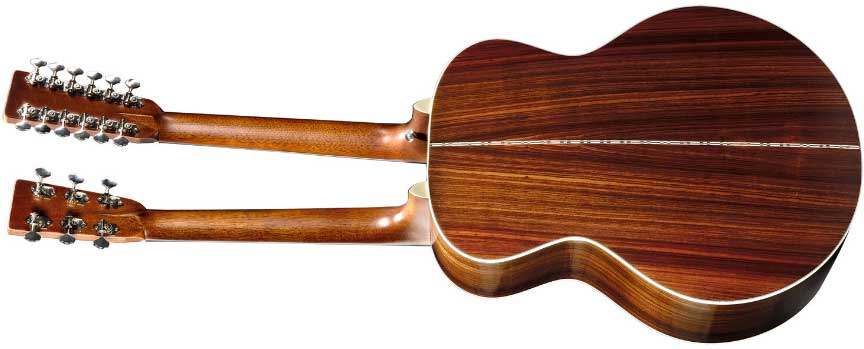 Martin Grand J28e Dn 6/12c Epicea Palissandre Eb - Natural Aging Toner - Folk guitar - Variation 1