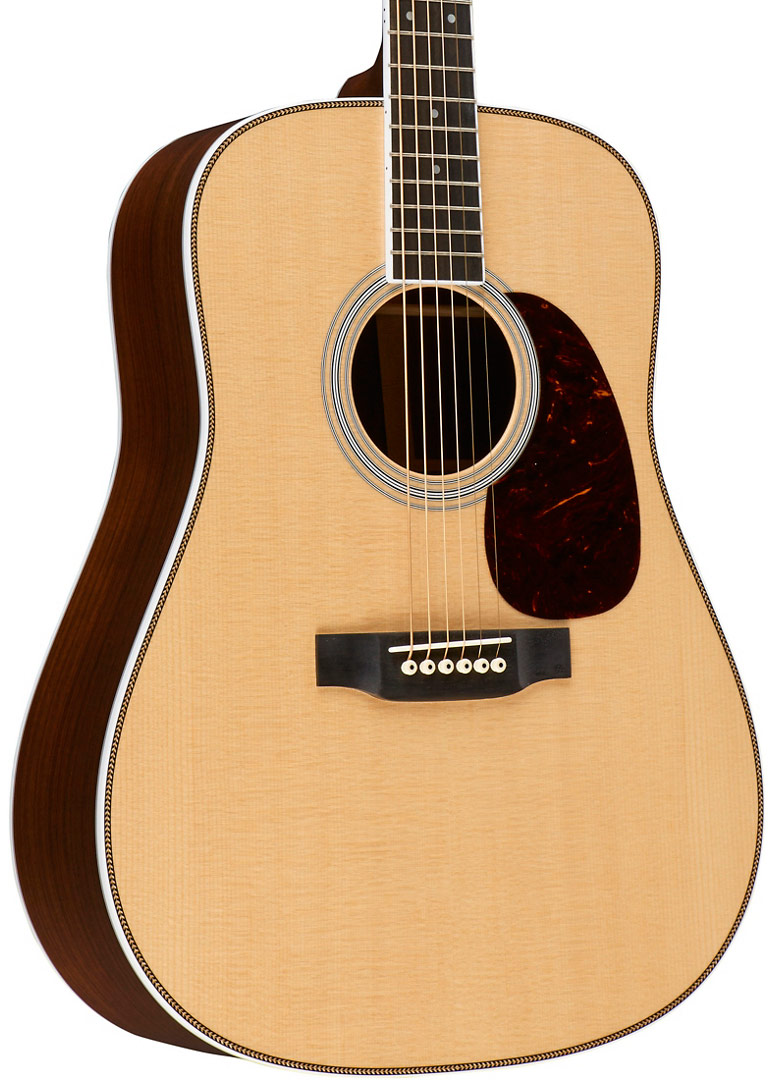 Martin Hd-35 Standard Re-imagined Dreadnought Epicea Palissandre Eb - Natural - Acoustic guitar & electro - Variation 2