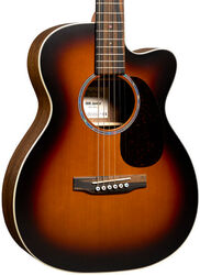 Folk guitar Martin Junior 000C Jr E - Satin Walnut Burst