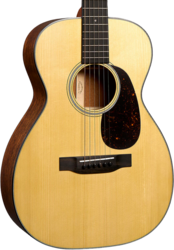Folk guitar Martin Custom Shop 0-18 - Natural Vintage Gloss Aging Toner