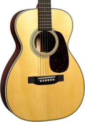 Folk guitar Martin Custom Shop 0-28 - Natural Vintage Gloss Aging Toner