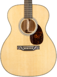 Folk guitar Martin Custom Shop CS-OM-C22025684 Sitka/Guatemalan #2736830 - Natural aging toner
