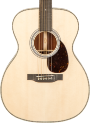 Folk guitar Martin Custom Shop Orchestra Model Englemann/Cocobolo #2736828 - Natural clear