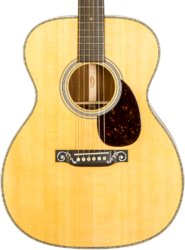 Folk guitar Martin Custom Shop Orchestra Model Sitka/Guatemala #2736829 - Natural aged toner