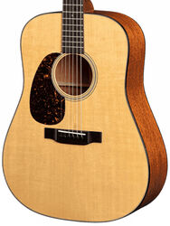 Acoustic guitar & electro Martin D-18 Standard Left Hand - Natural
