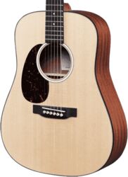 Travel acoustic guitar  Martin DJr-10E Left Hand +Bag - Natural