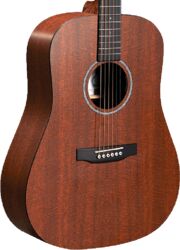 Electro acoustic guitar Martin DX1E HPL Acajou - Natural